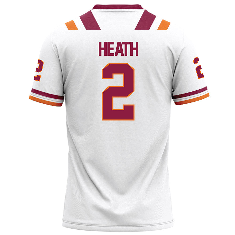 Virginia Tech - NCAA Football : Takye Heath - White Football Jersey