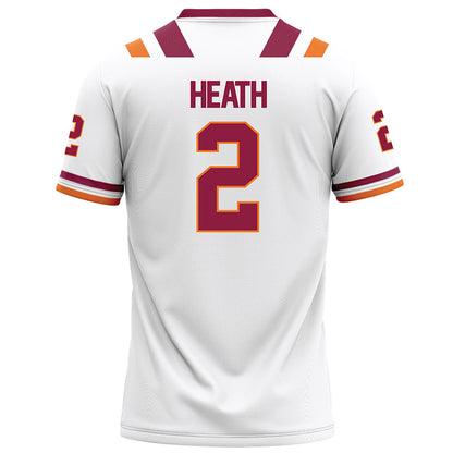 Virginia Tech - NCAA Football : Takye Heath - White Football Jersey