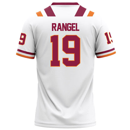 Virginia Tech - NCAA Football : Garret Rangel - White Football Jersey-1