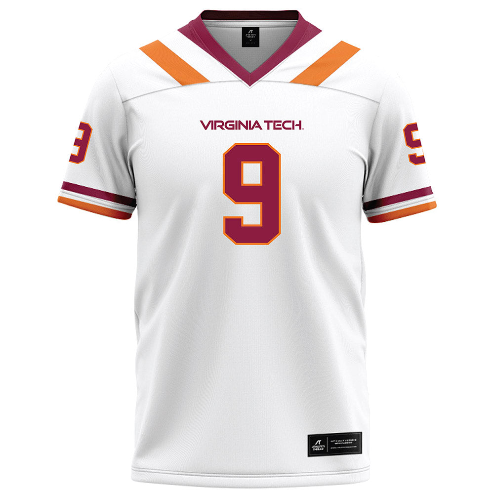 Virginia Tech - NCAA Football : Cam Flemming - White Football Jersey-0