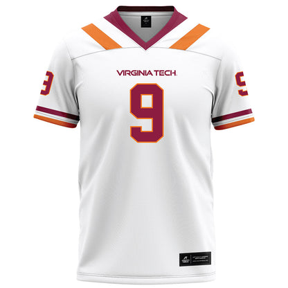 Virginia Tech - NCAA Football : Cam Flemming - White Football Jersey-0