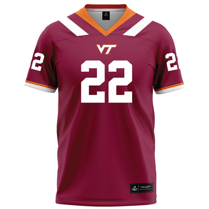 Virginia Tech - NCAA Football : Kelvin Gilliam - Maroon Football Jersey-0