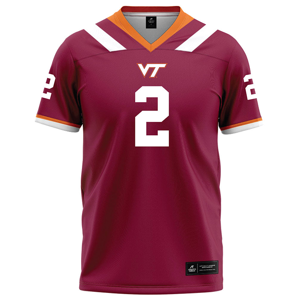 Virginia Tech - NCAA Football : Takye Heath - Maroon Football Jersey