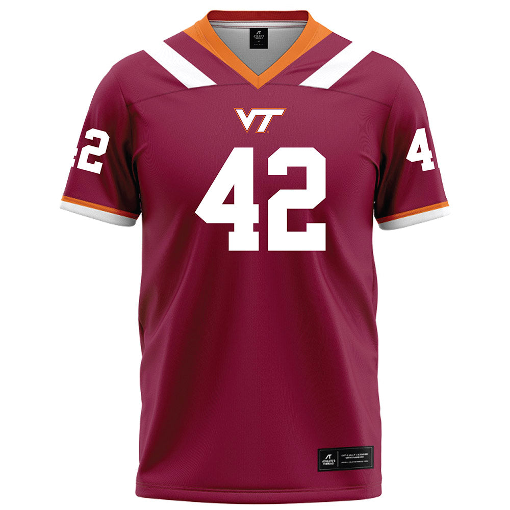 Virginia Tech - NCAA Football : Aycen Stevens - Maroon Football Jersey-0