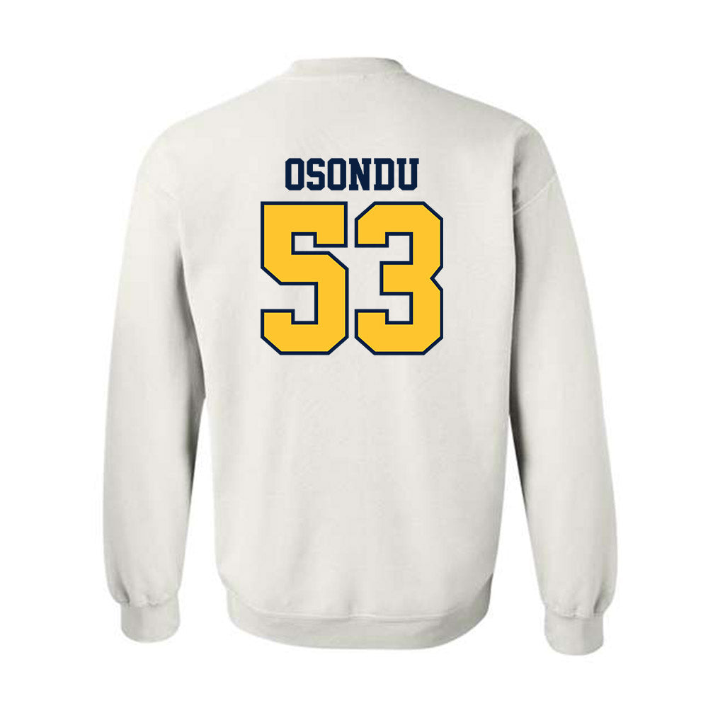 UC Berkeley - NCAA Football : ezegoziriom osondu - Sports Shersey Crewneck Sweatshirt-1