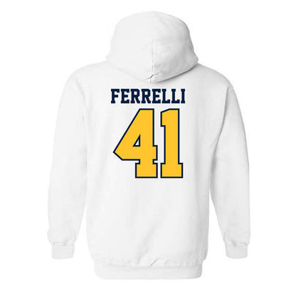 UC Berkeley - NCAA Football : Luke Ferrelli - Sports Shersey Hooded Sweatshirt-1