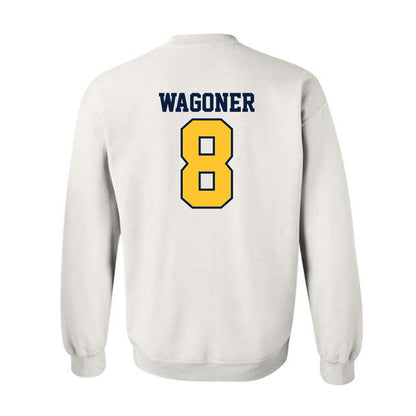 UC Berkeley - NCAA Football : Jasiah Wagoner - Sports Shersey Crewneck Sweatshirt-1