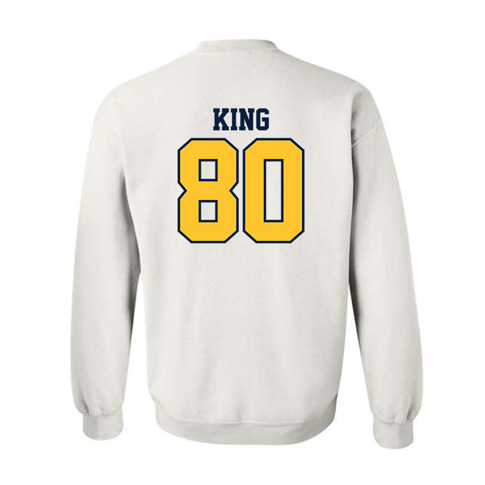UC Berkeley - NCAA Football : Jordan King - Sports Shersey Crewneck Sweatshirt-1