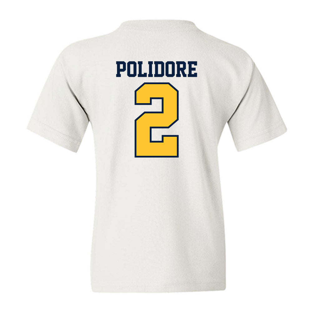 UC Berkeley - NCAA Football : Dru Polidore - Sports Shersey Youth T-Shirt-1