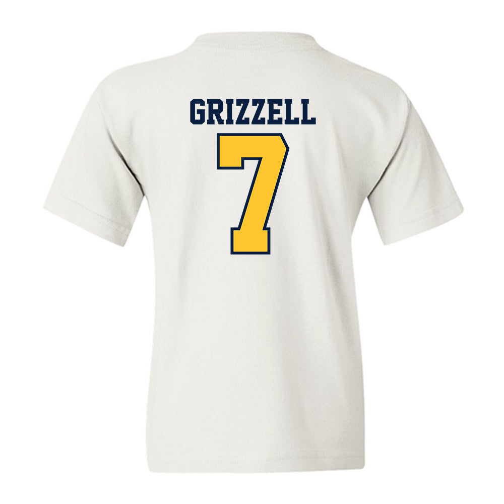 UC Berkeley - NCAA Football : Trond Grizzell - Sports Shersey Youth T-Shirt-1