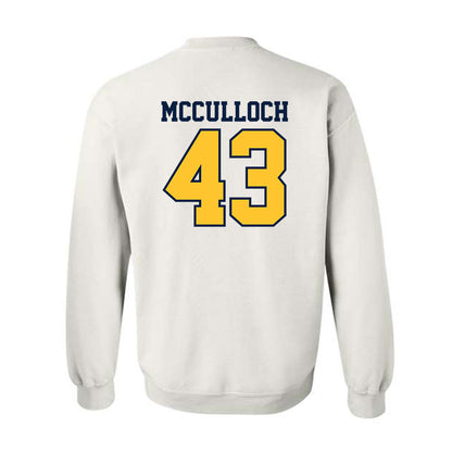 UC Berkeley - NCAA Football : Ryan McCulloch - Sports Shersey Crewneck Sweatshirt-1