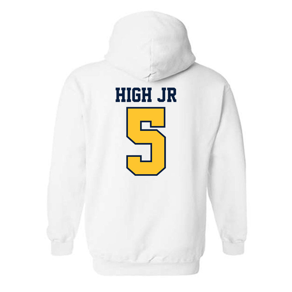UC Berkeley - NCAA Football : Brandon High Jr - Sports Shersey Hooded Sweatshirt-1