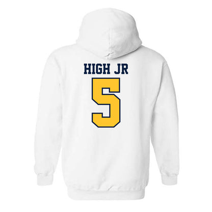 UC Berkeley - NCAA Football : Brandon High Jr - Sports Shersey Hooded Sweatshirt-1