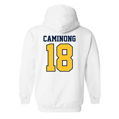 UC Berkeley - NCAA Football : EJ Caminong - Sports Shersey Hooded Sweatshirt-1