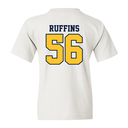 UC Berkeley - NCAA Football : Tyson Ruffins - Sports Shersey Youth T-Shirt-1