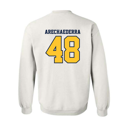 UC Berkeley - NCAA Football : Ewan Arechaederra - Sports Shersey Crewneck Sweatshirt-1