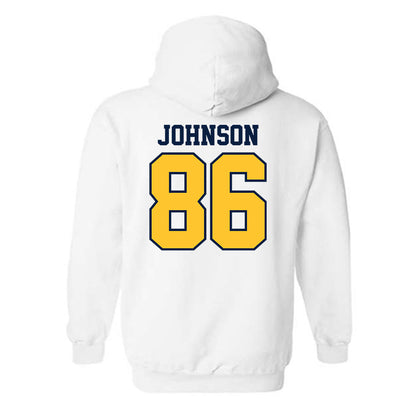 UC Berkeley - NCAA Football : Jeffrey Johnson - Sports Shersey Hooded Sweatshirt-1
