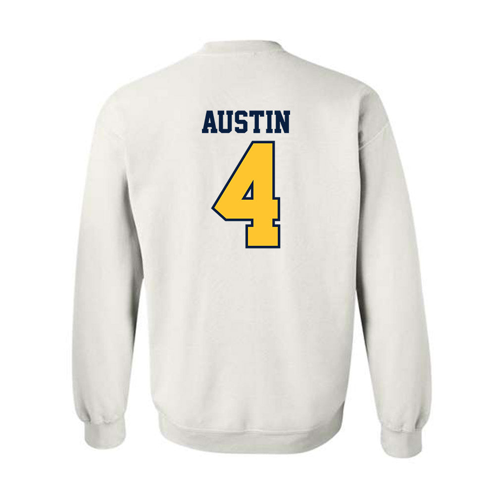 UC Berkeley - NCAA Football : Brent Austin - Sports Shersey Crewneck Sweatshirt-1