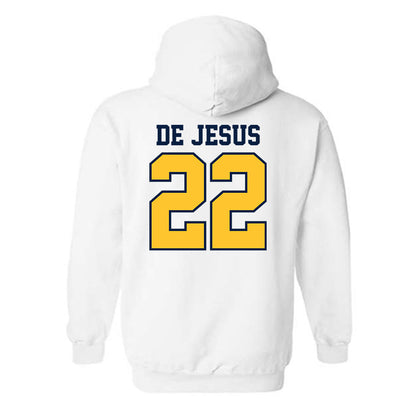 UC Berkeley - NCAA Football : Jacob De Jesus - Sports Shersey Hooded Sweatshirt-1