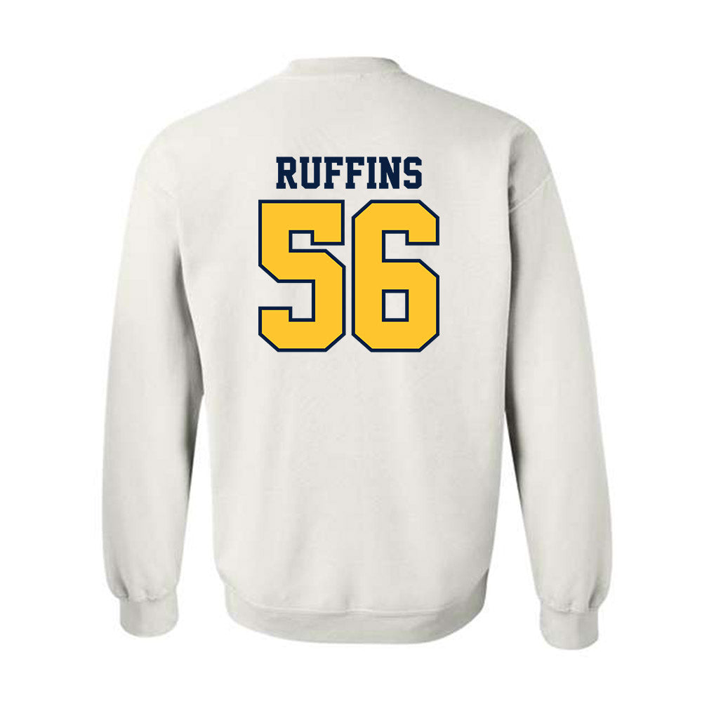 UC Berkeley - NCAA Football : Tyson Ruffins - Sports Shersey Crewneck Sweatshirt-1