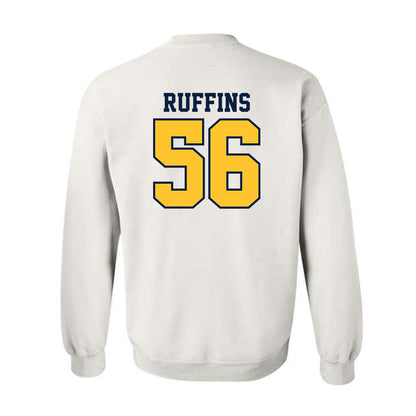 UC Berkeley - NCAA Football : Tyson Ruffins - Sports Shersey Crewneck Sweatshirt-1