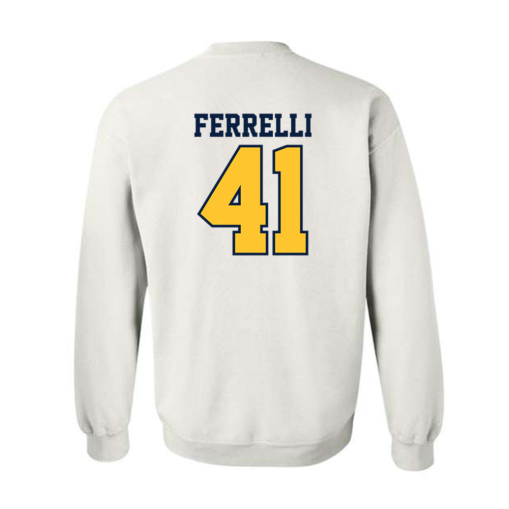 UC Berkeley - NCAA Football : Luke Ferrelli - Sports Shersey Crewneck Sweatshirt-1