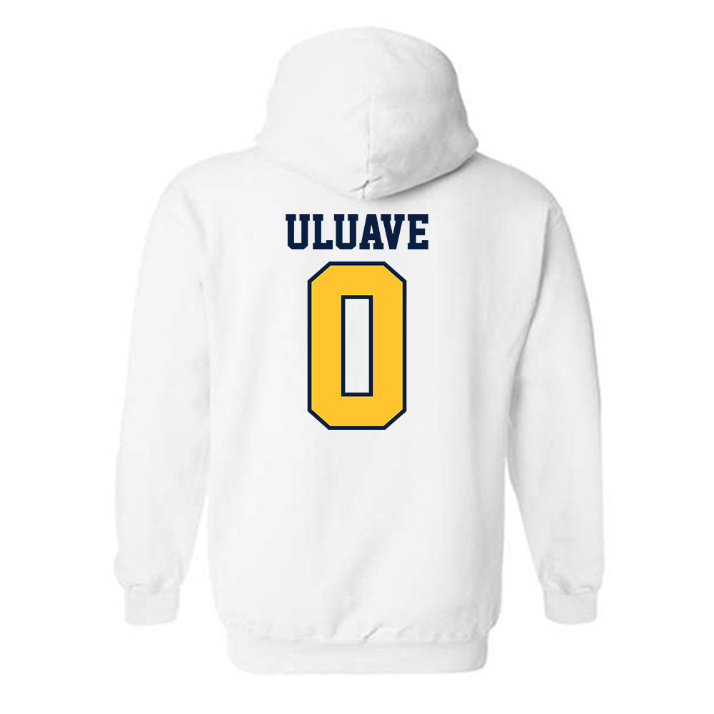 UC Berkeley - NCAA Football : Cade Uluave - Sports Shersey Hooded Sweatshirt-1