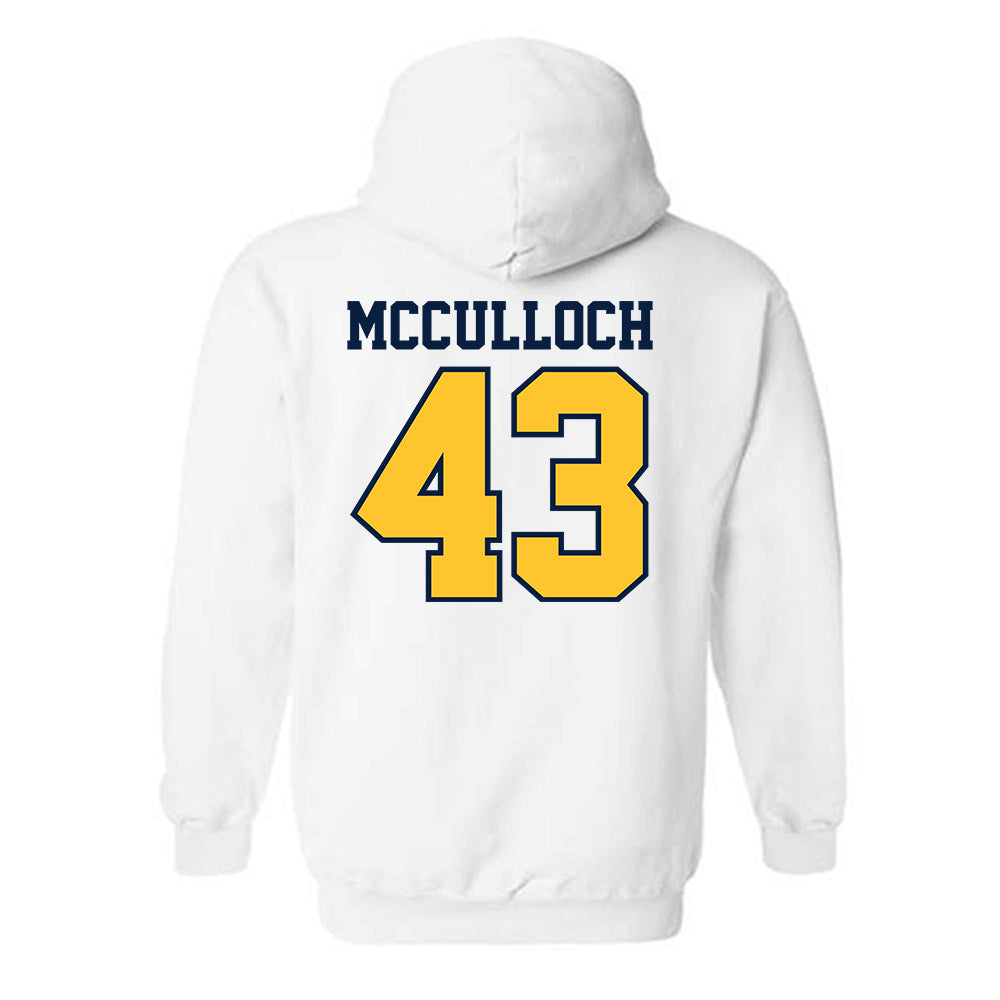 UC Berkeley - NCAA Football : Ryan McCulloch - Sports Shersey Hooded Sweatshirt-1