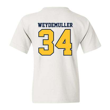 UC Berkeley - NCAA Football : Tobey Weydemuller - Sports Shersey Youth T-Shirt-1