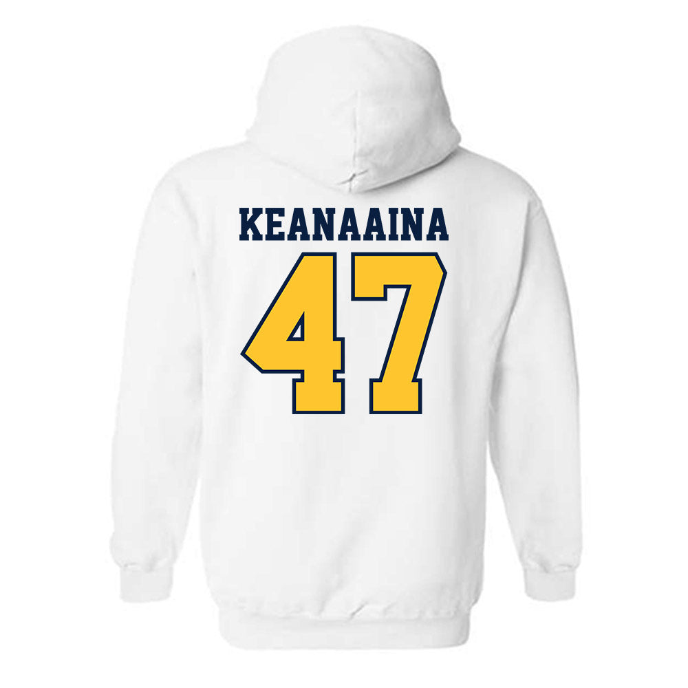 UC Berkeley - NCAA Football : Aidan Keanaaina - Sports Shersey Hooded Sweatshirt-1