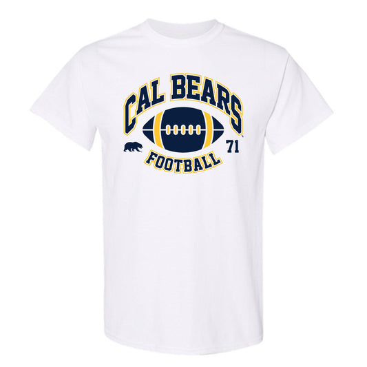 UC Berkeley - NCAA Football : Sioape Vatikani - Sports Shersey T-Shirt-0
