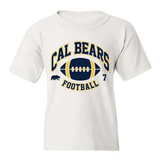 UC Berkeley - NCAA Football : Trond Grizzell - Sports Shersey Youth T-Shirt-0