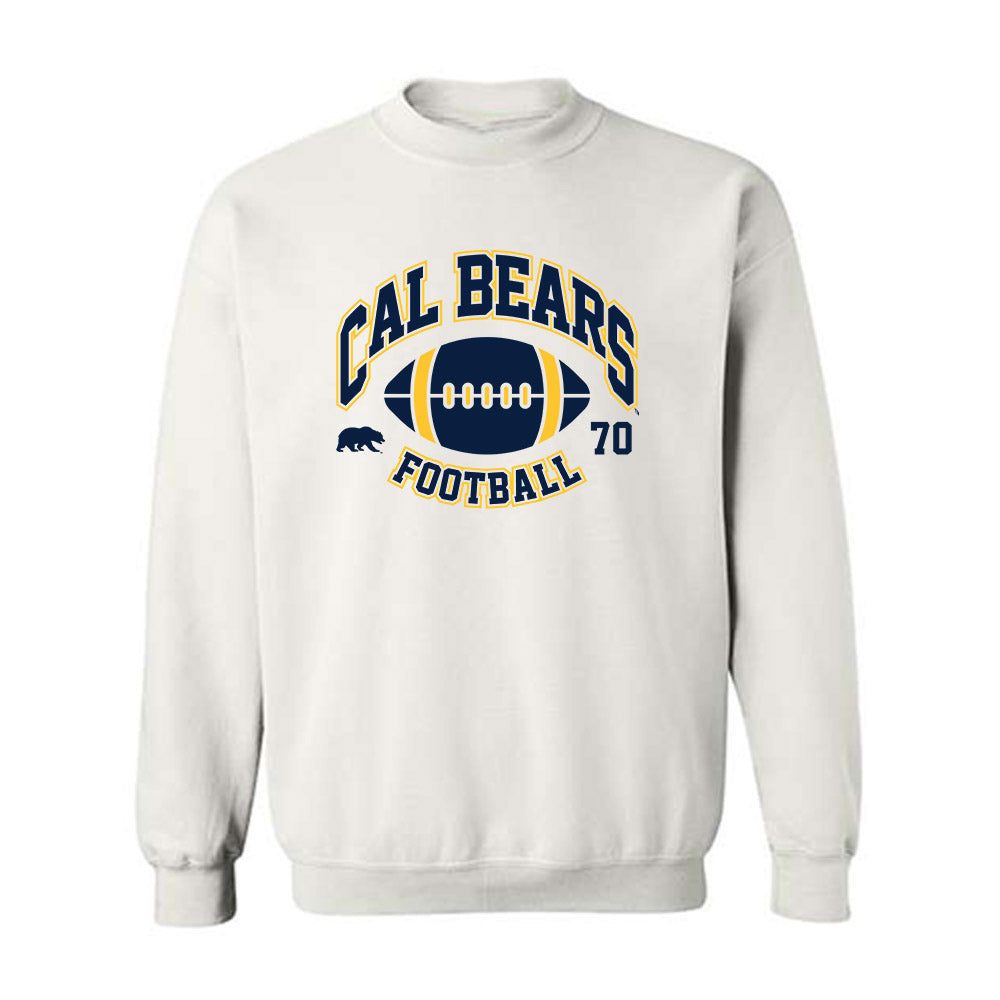 UC Berkeley - NCAA Football : Sam Bjerke - Sports Shersey Crewneck Sweatshirt-0