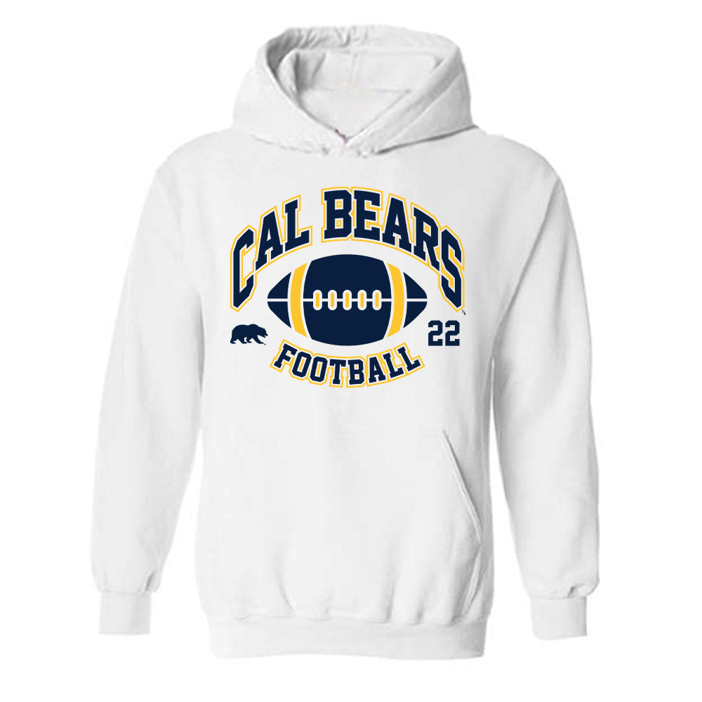 UC Berkeley - NCAA Football : Jacob De Jesus - Sports Shersey Hooded Sweatshirt-0