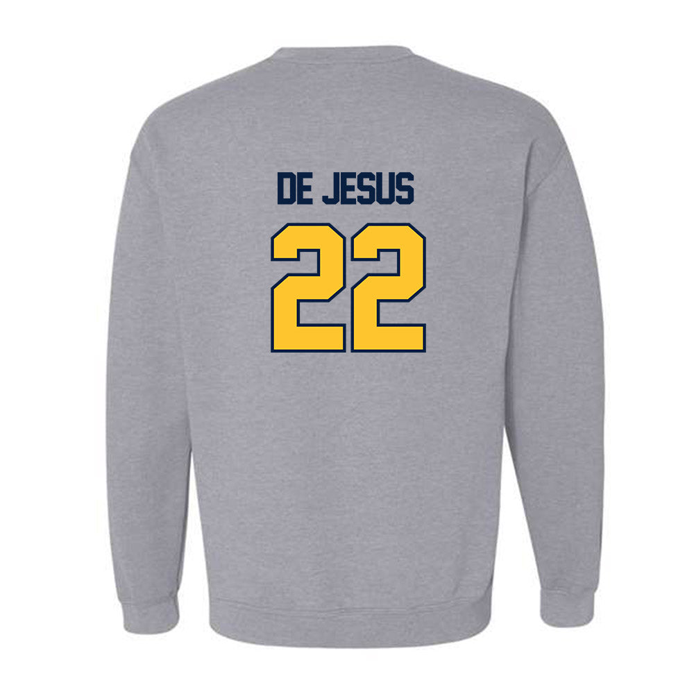 UC Berkeley - NCAA Football : Jacob De Jesus - Sports Shersey Crewneck Sweatshirt-1