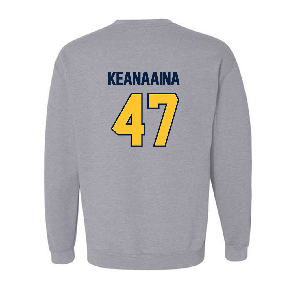 UC Berkeley - NCAA Football : Aidan Keanaaina - Sports Shersey Crewneck Sweatshirt-1