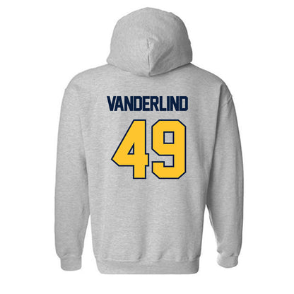 UC Berkeley - NCAA Football : Lucas Vanderlind - Sports Shersey Hooded Sweatshirt-1