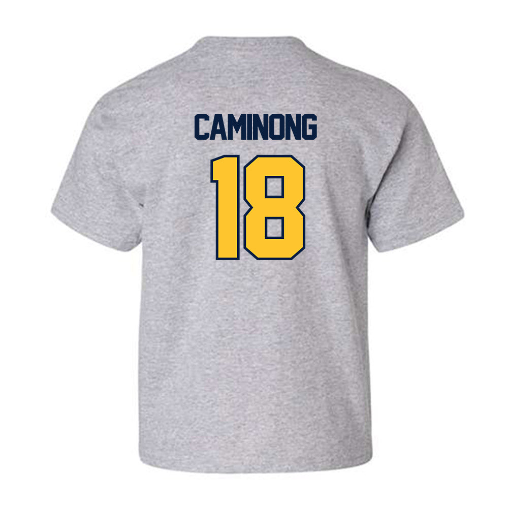 UC Berkeley - NCAA Football : EJ Caminong - Sports Shersey Youth T-Shirt-1