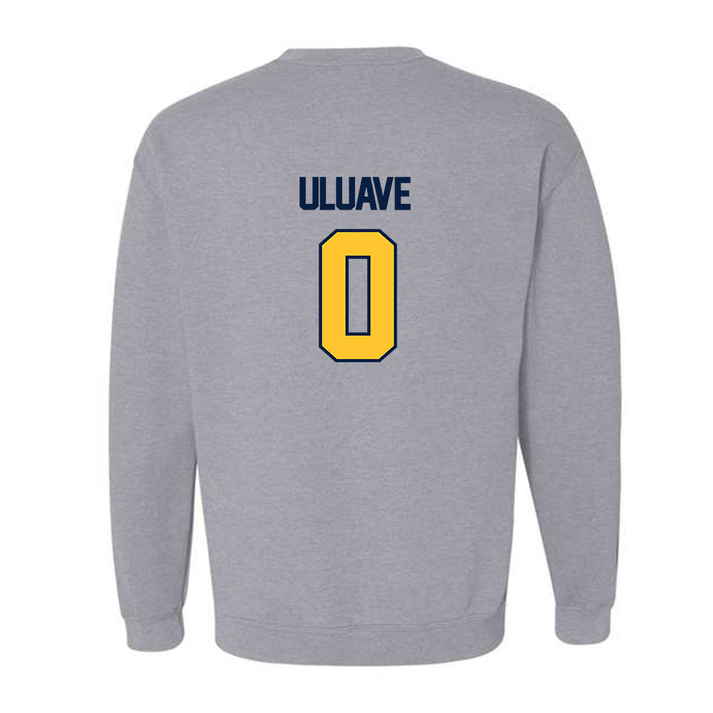 UC Berkeley - NCAA Football : Cade Uluave - Sports Shersey Crewneck Sweatshirt-1