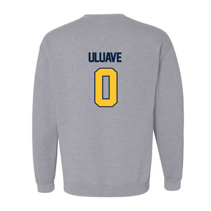 UC Berkeley - NCAA Football : Cade Uluave - Sports Shersey Crewneck Sweatshirt-1