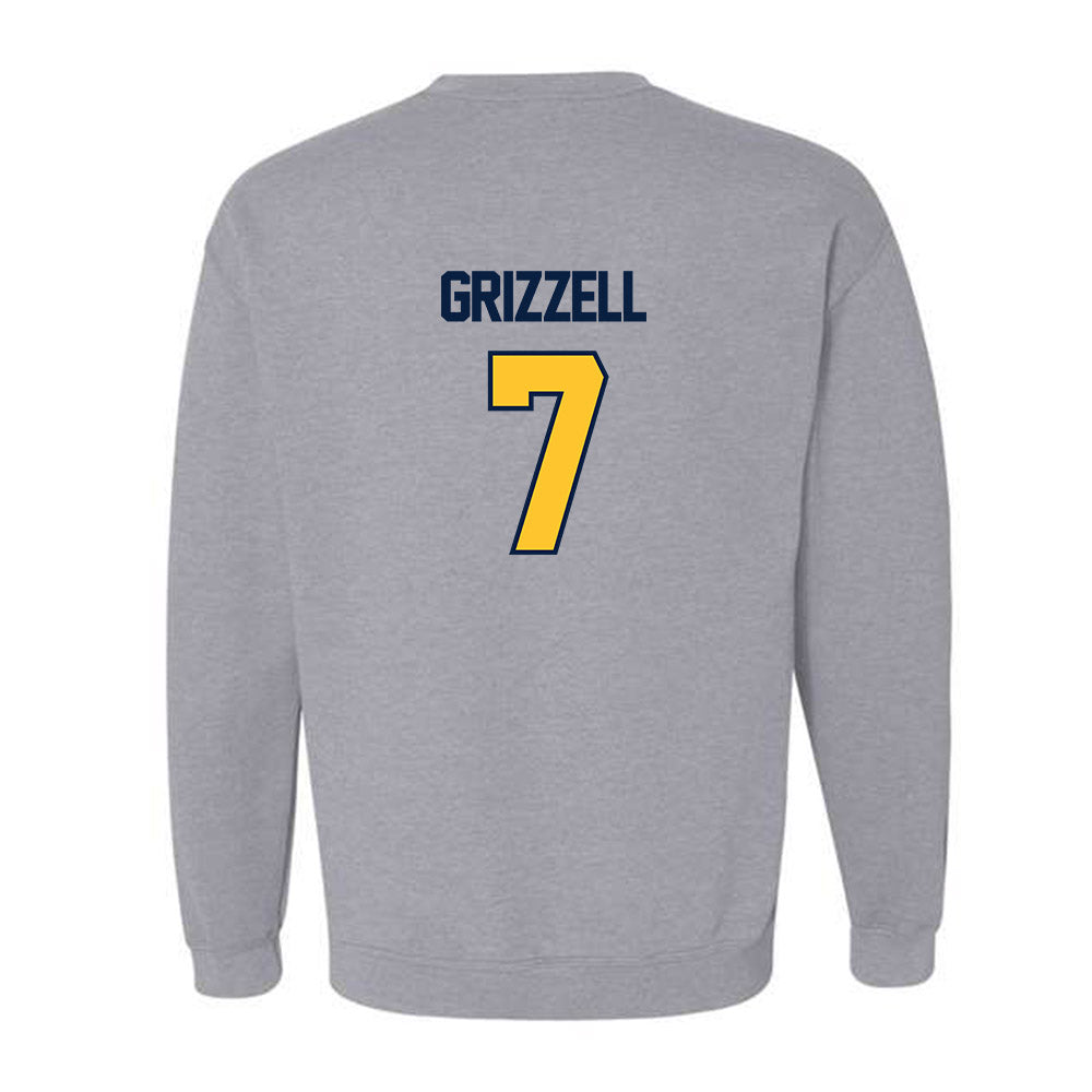 UC Berkeley - NCAA Football : Trond Grizzell - Sports Shersey Crewneck Sweatshirt-1