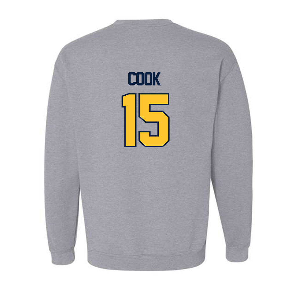 UC Berkeley - NCAA Football : Kaden Cook - Sports Shersey Crewneck Sweatshirt-1