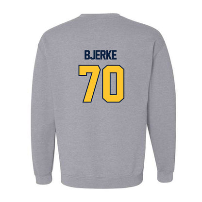 UC Berkeley - NCAA Football : Sam Bjerke - Sports Shersey Crewneck Sweatshirt-1