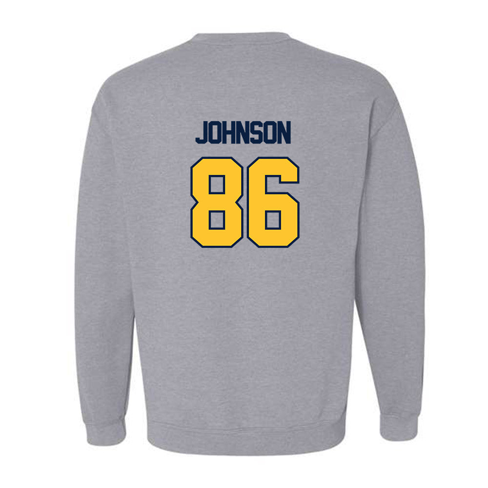 UC Berkeley - NCAA Football : Jeffrey Johnson - Sports Shersey Crewneck Sweatshirt-1