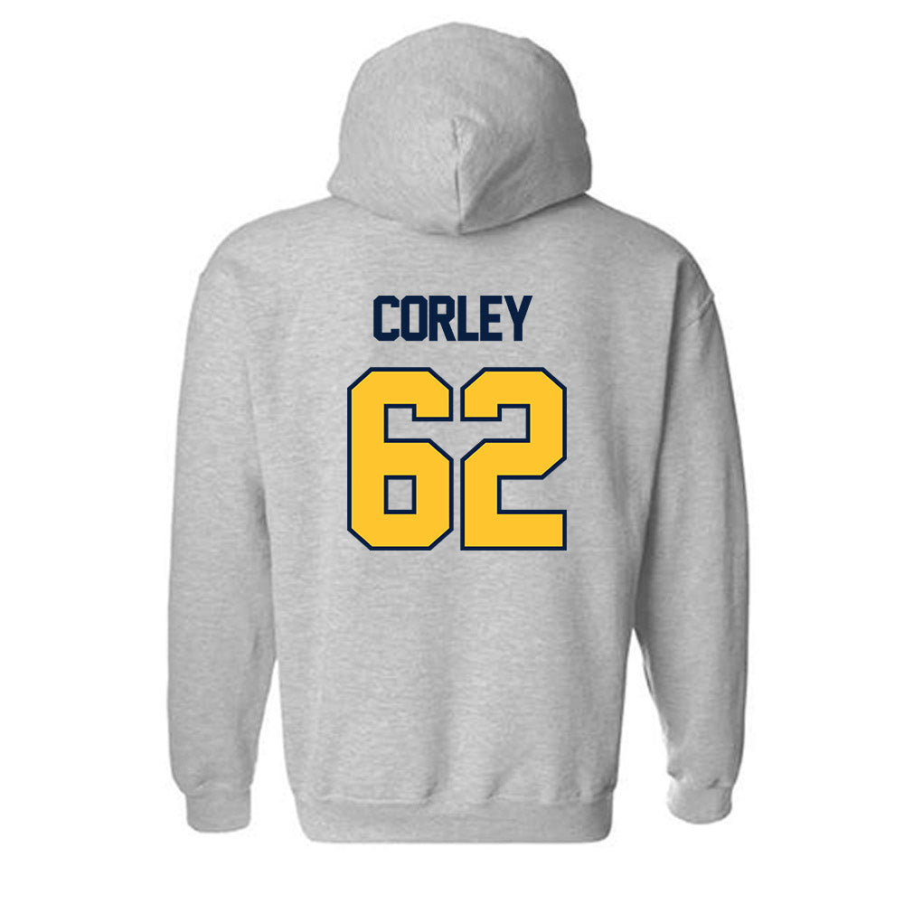 UC Berkeley - NCAA Football : Syris Corley - Sports Shersey Hooded Sweatshirt-1