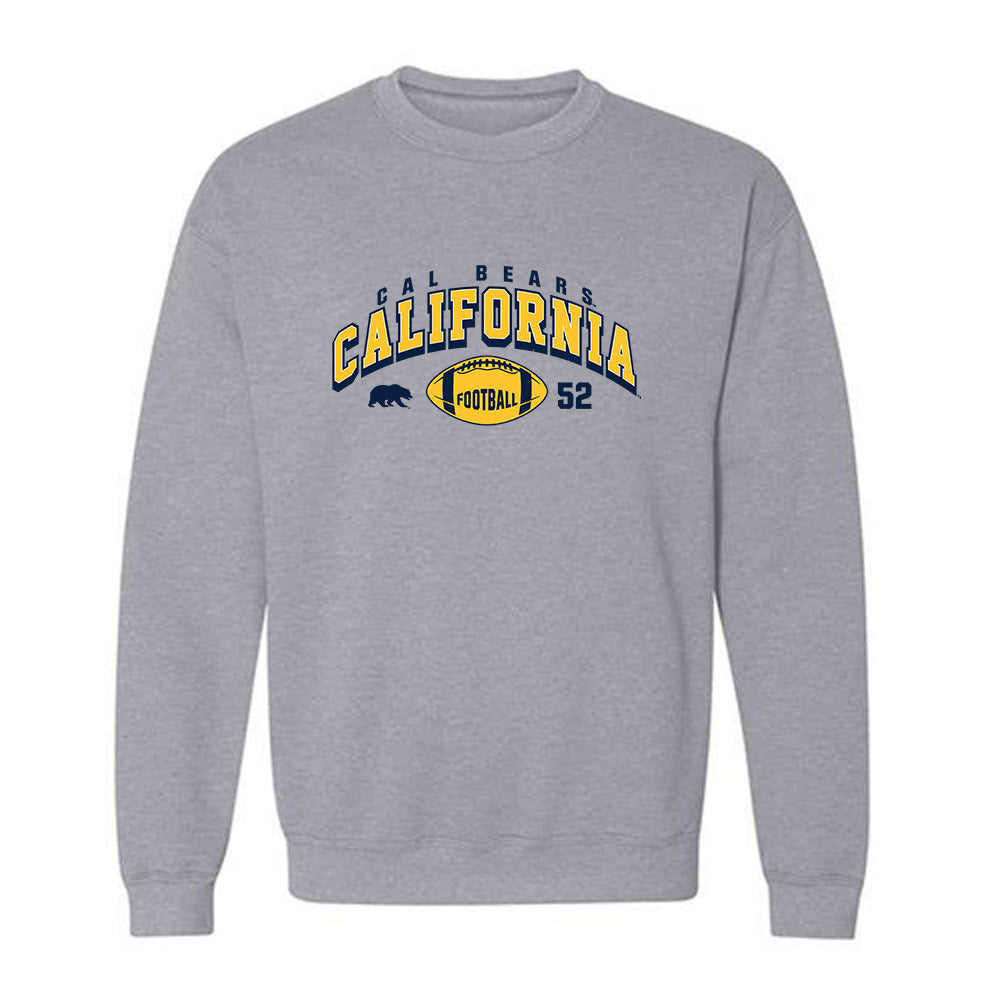 UC Berkeley - NCAA Football : Nick Morrow - Sports Shersey Crewneck Sweatshirt-0