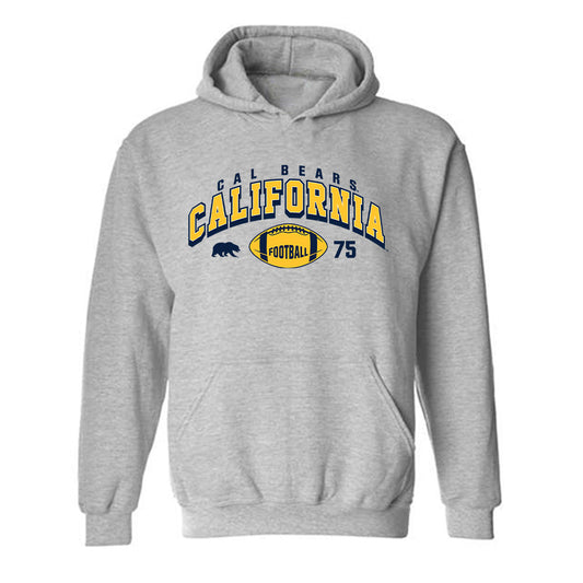 UC Berkeley - NCAA Football : Justin Hasenhuetl - Sports Shersey Hooded Sweatshirt-0