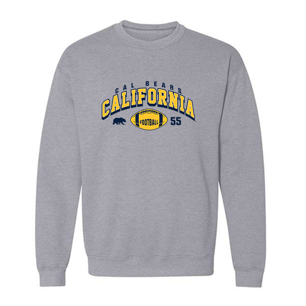 UC Berkeley - NCAA Football : Leon Bell - Sports Shersey Crewneck Sweatshirt-0