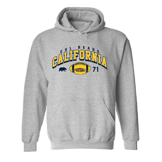 UC Berkeley - NCAA Football : Sioape Vatikani - Sports Shersey Hooded Sweatshirt-0