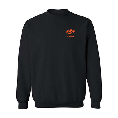 Oklahoma State - NCAA Wrestling : JJ Mccomas - Fashion Shersey Crewneck Sweatshirt-0